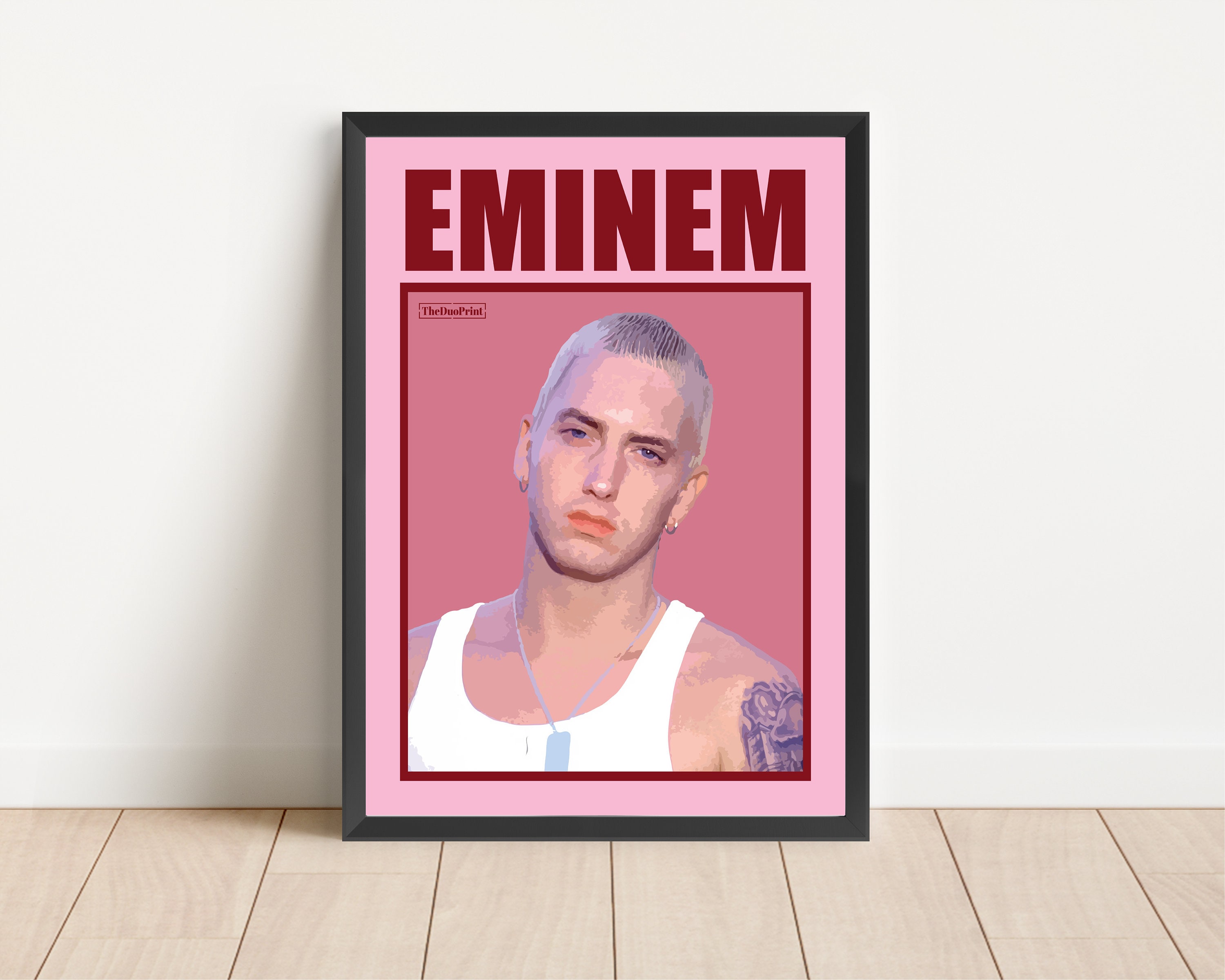 Eminem Poster Rap & Hip Hop Art 