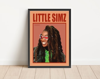 Little Simz Poster | RnB & Hip Hop Art