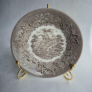 &quot;Vintage &quot;&quot;Castels&quot;&quot; Englische Keramik Platte - 14 cm.&quot;