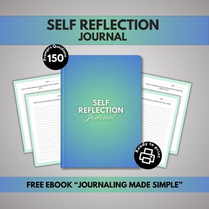 Self-Reflection Journal: 150 Prompts for Personal Growth (PDF)