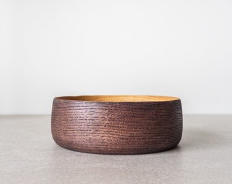 Decorative Wooden Bowl, Salad Bowl