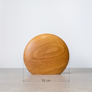 Kva Modern Wooden Vase Midi image 4