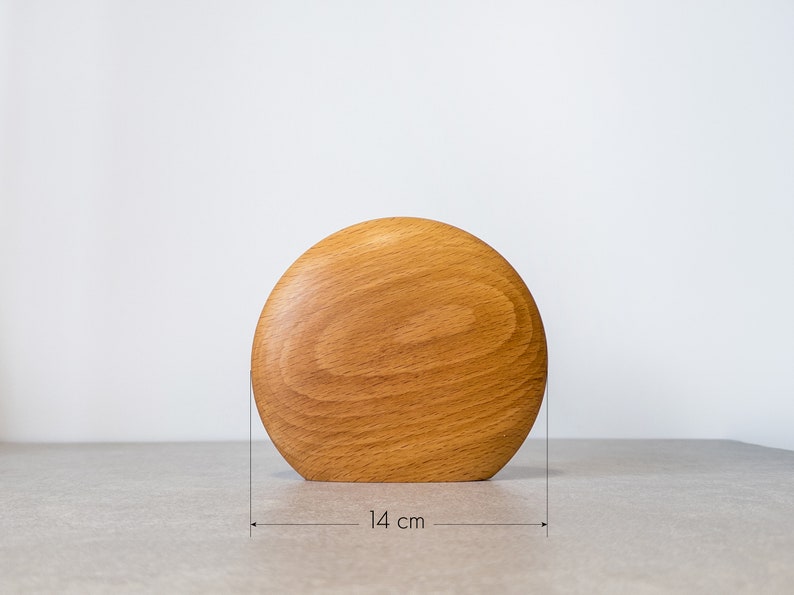 Kva Modern Wooden Vase Midi image 4