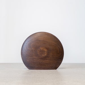 Kva Modern Wooden Vase Midi image 9