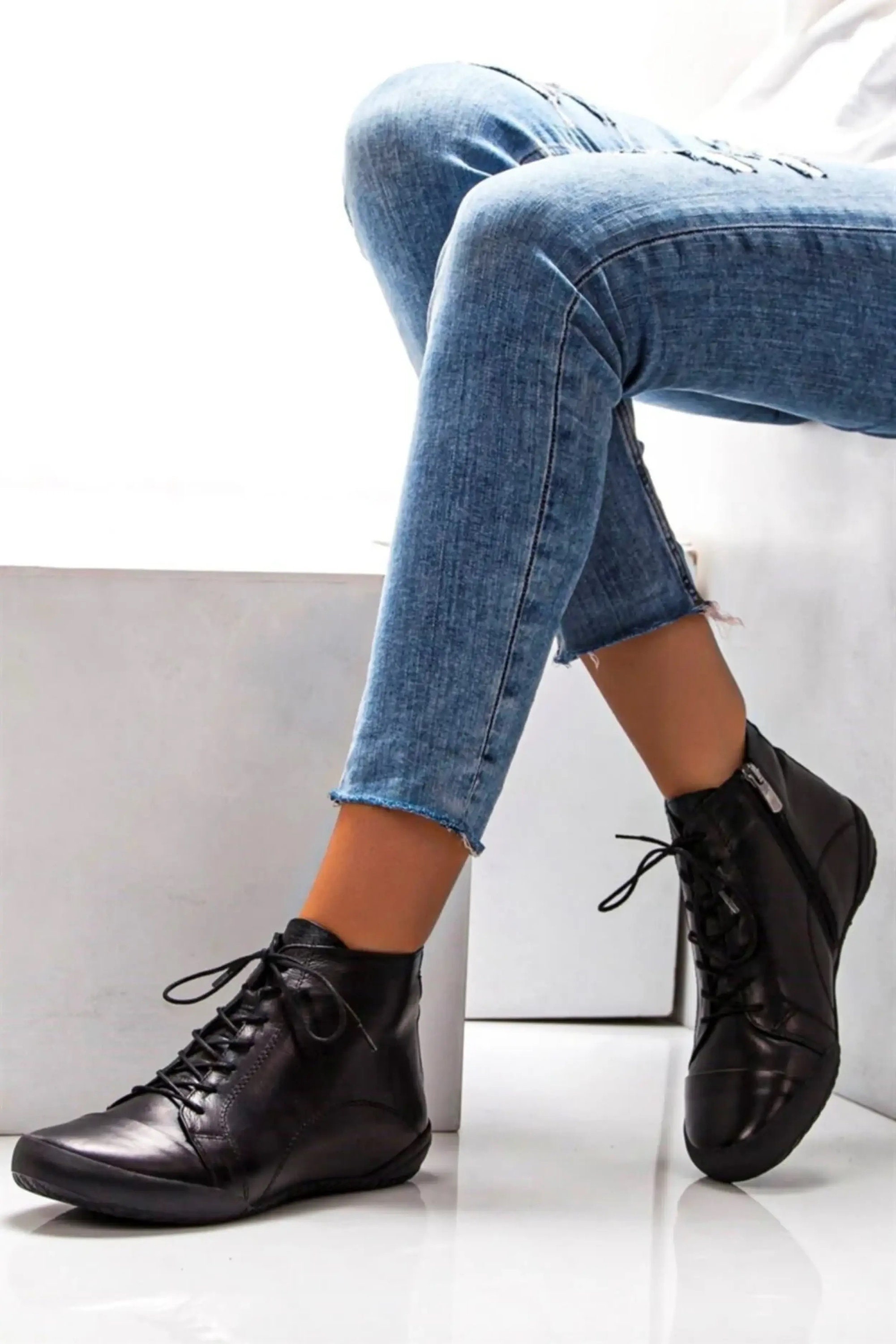 sneaker boots ladies