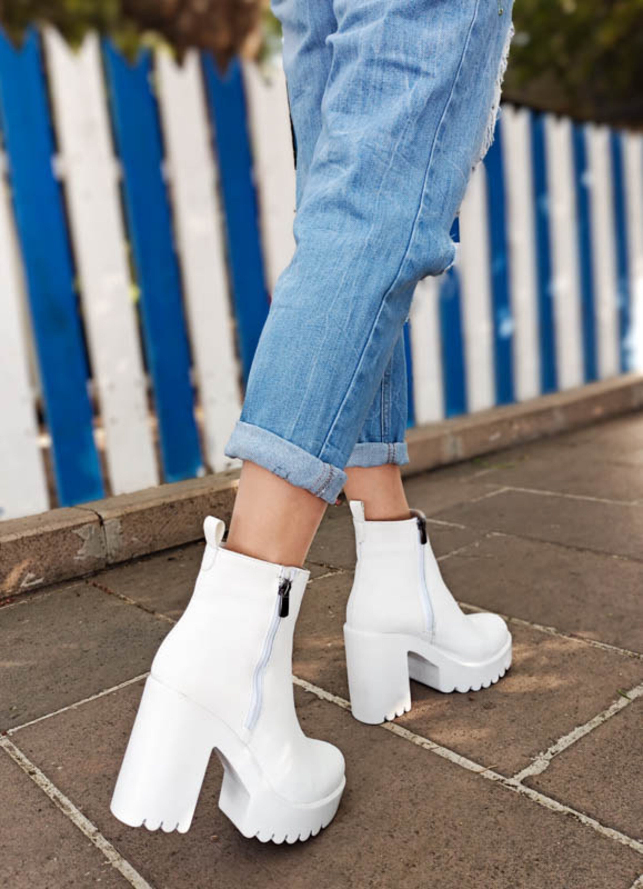white women's boots sale