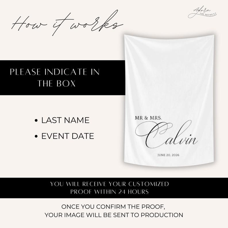 Decoración personalizada para la mesa principal de la boda, camino de mesa personalizado con forma de corazón, letrero para la cena nupcial, decoración minimalista para bodas. imagen 8