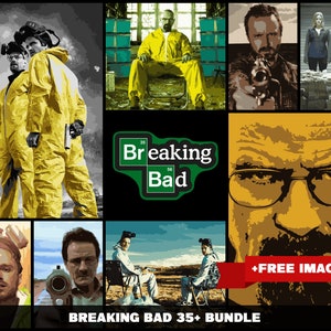 Breaking Bad png | walter white  | Bestand knippen Cricut png Sublimatie | Afdrukbaar ontwerpbestand | Bundel 40+