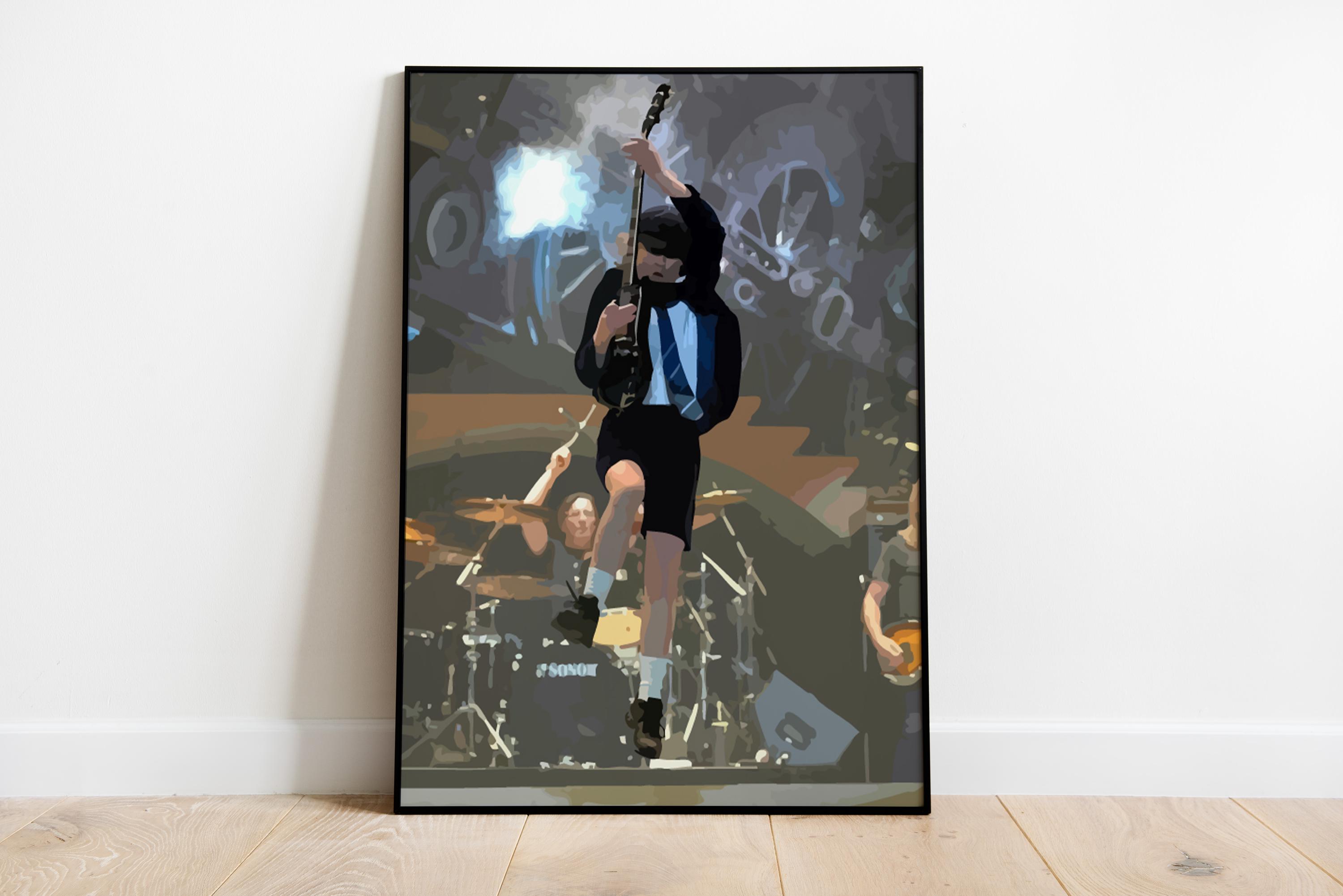 ACDC Svg Png Jpg | AC/DC | Highway to Hell | Back in Black | Brian ...