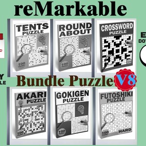800 Remarkable Puzzle Crossword Tents Roundabout Akari Gokigen
