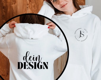 Bluza z kapturem z Twoim projektem lub logo. Spersonalizowana i indywidualna bluza z kapturem dla grup i klubów.