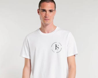 Spersonalizowana, wegańska, organiczna koszulka Fair Trade z Twoim projektem lub logo. Koszulka spersonalizowana i indywidualna, moda fair trade zatwierdzona przez PETA, bawełna organiczna.