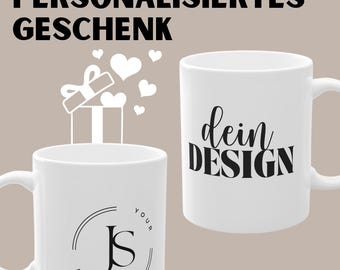 Personalized mug with your design, image or logo, customized gift mug, custom mug