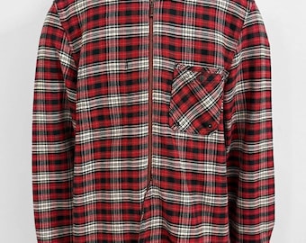 Camisa de franela con cremallera y cuadros de Levi's XL