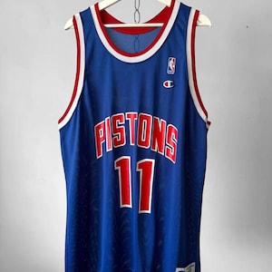 Detroit Pistons 90s Vintage Isiah Thomas Jersey Large 48