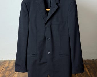 Versace Wool Suit Jacket Super 100 - Size 50