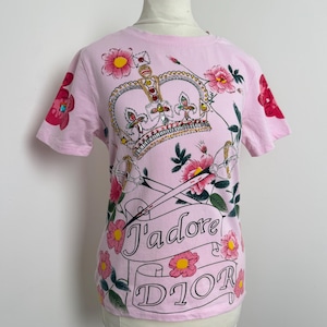 クリスチャンディオール　tシャツ　スマイル　y2k 古着　ビンテージ Dior Y2k Shirt - Etsy