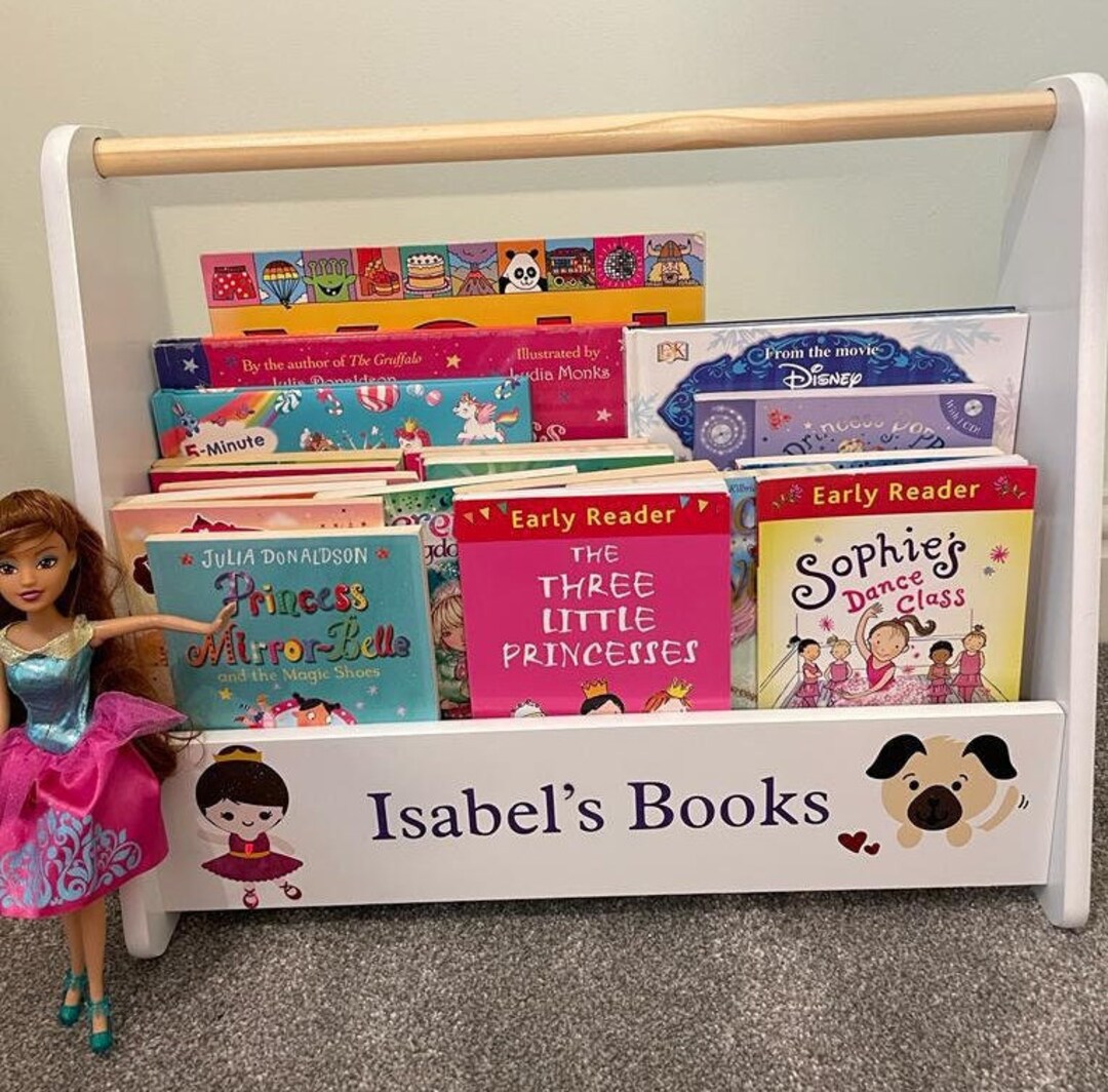 Personalised Child's Mini Bookcase Etsy
