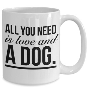 Dog lover mug