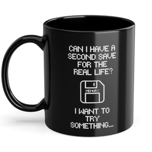 Second Save Gaming Mug Mug Cup, 11oz (0.33l) / Gamer