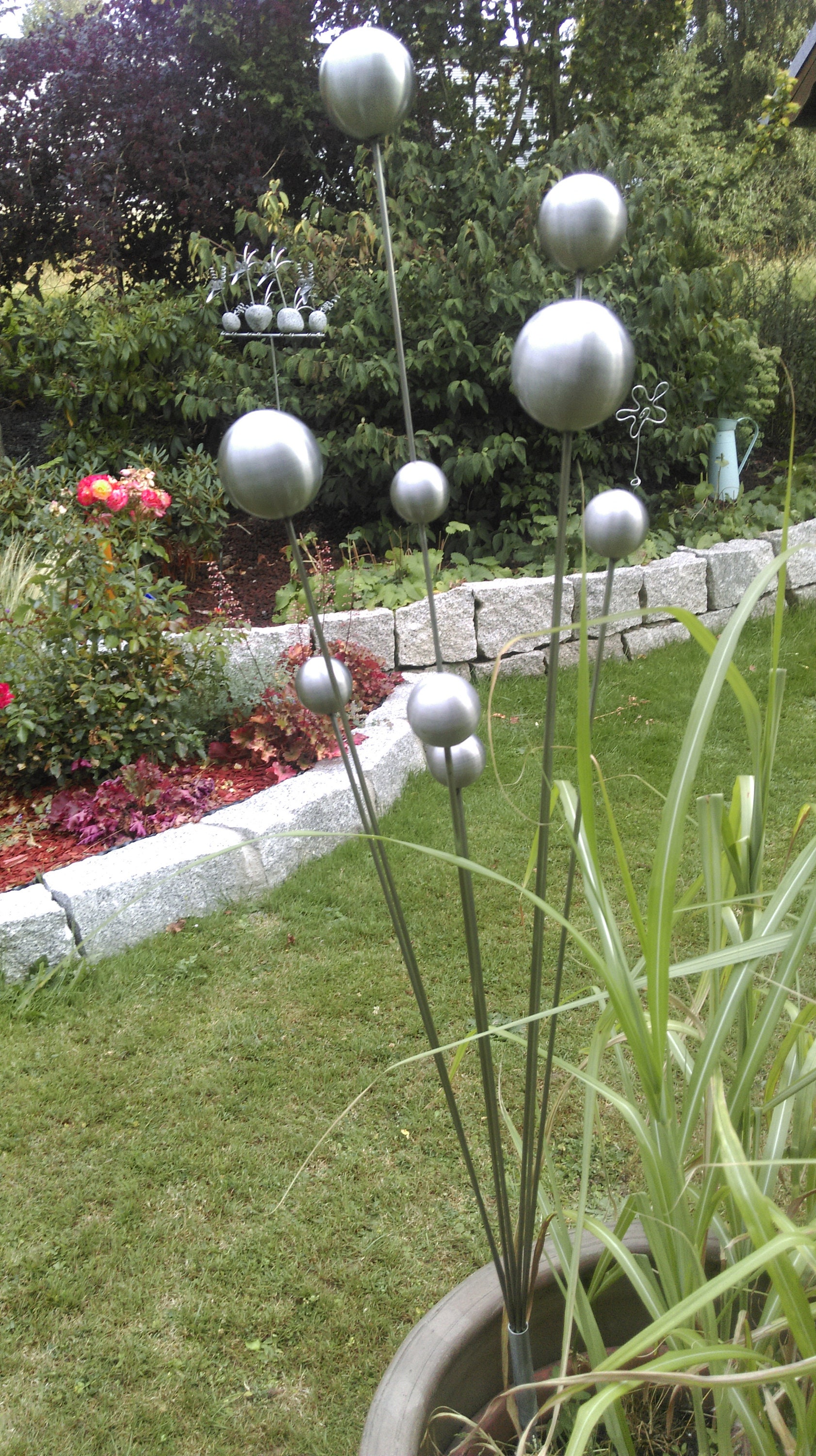 Moderne gartendeko