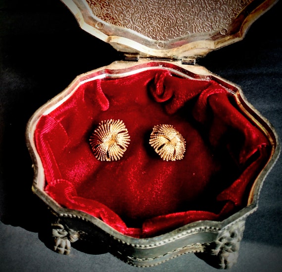Vintage Silver Plated Jewelry Box, Nice Patina, O… - image 2