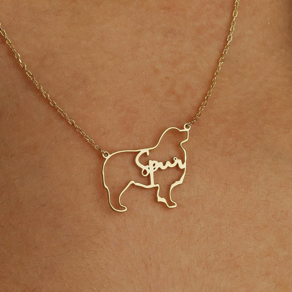 Dog Breed Silhouette Necklace, Personalized Dog Memorial Gift, Custom Pet Loss Gift, Cat Memorial Gift, Best Friend Gift
