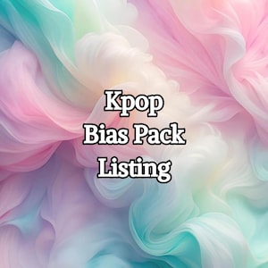 Bias Packs, KPop Bias Packs, KPop, KPop Groups, Idol Bias Packs, Idol Packs, Bias