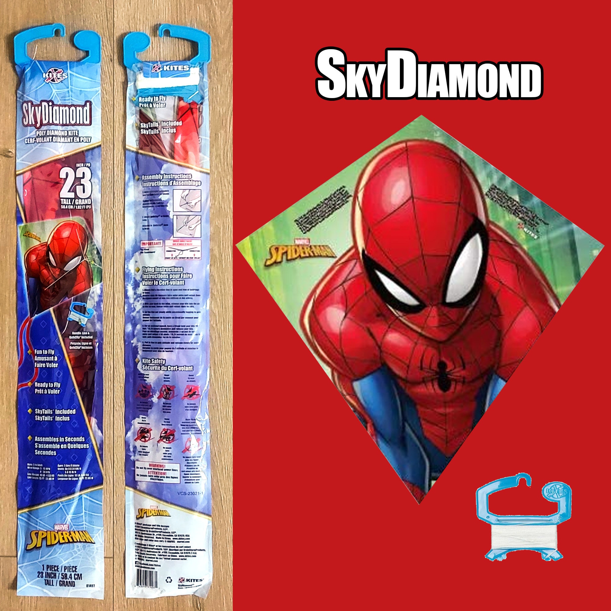 Revolution RX Super Spider (Ventilé) - Cerf-Volant 4 Lignes