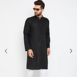 Diwali festival Kurta men's cotton solid kurta 100% cotton handmade kurta Indian outfit kurta only kurta.