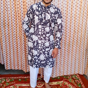 Diwali festival kurta cotton printed kurta, new designing kurta100% cotton handmade kurta Indian outfit kurta only for kurta,