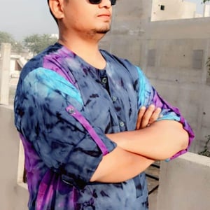 Mens casual Linen Caftan dress for Men Cotton tunic robe for man&#39;s kaftan long dress Man outfit for man kaftan