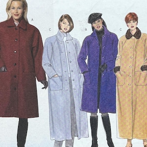 Butterick 5703, size (8-12)/(20-24) Misses' Coat, Uncut 1998 sewing pattern