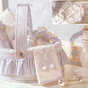 Vogue craft 8927,  Baby gift accessories, 1994 Uncut sewing pattern