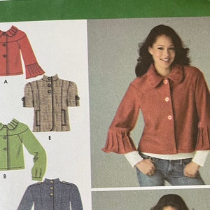Simplicity 3627, size (6-14)/(14-22), jackets, women&#39;s uncut sewing pattern