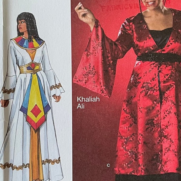 Simplicity 2837, taille femme (18W-24W), costume de Cléopâtre et d'Égyptienne, modèle de couture non coupé de la collection Khaliah Ali