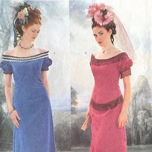 Butterick 3011, size (12-16)/(18-22),  Edwardian dresses, uncut sewing pattern