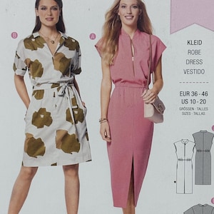 Burda 6420, talla de mujer (10-12-14-16-18-20), patrón de costura sin cortar