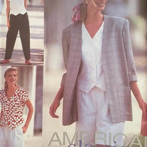 Simplicity 8239, Storlek (18-20-22), Sommarkostymer, Dam 1992 Oklippt sömnadsmönster