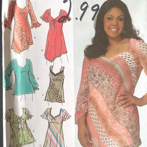 Simplicity 4164,  (18W-24W), Top's by Khaliah Ali, Uncut sewing pattern