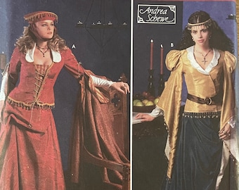Simplicity 9246 Renaissance Costume, Paper Sewing Pattern