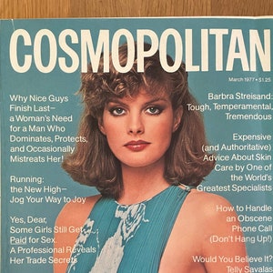 Rivista Cosmopolitan, giugno 1976, copertina Rene Russo