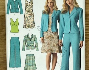 Simplicity 4273, Women&#39;s Size (8-10-12-14-16), Misses&#39; Petite Jacket, Pants, Skirt & Dress Or Top, 2006 Uncut sewing pattern