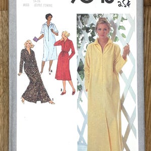 May include: Simplicity pattern 9048 for Misses' dresses. The cover shows illustrations of different dress styles, including a long-sleeved patterned dress, a light blue dress, and a red dress. The pattern is for sizes 14-16.
