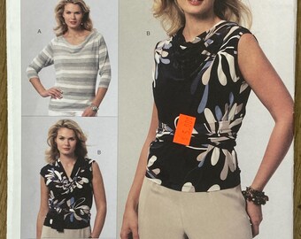 Vogue 1085, Size (OSZ), Misses' Top, Uncut 2009 sewing pattern