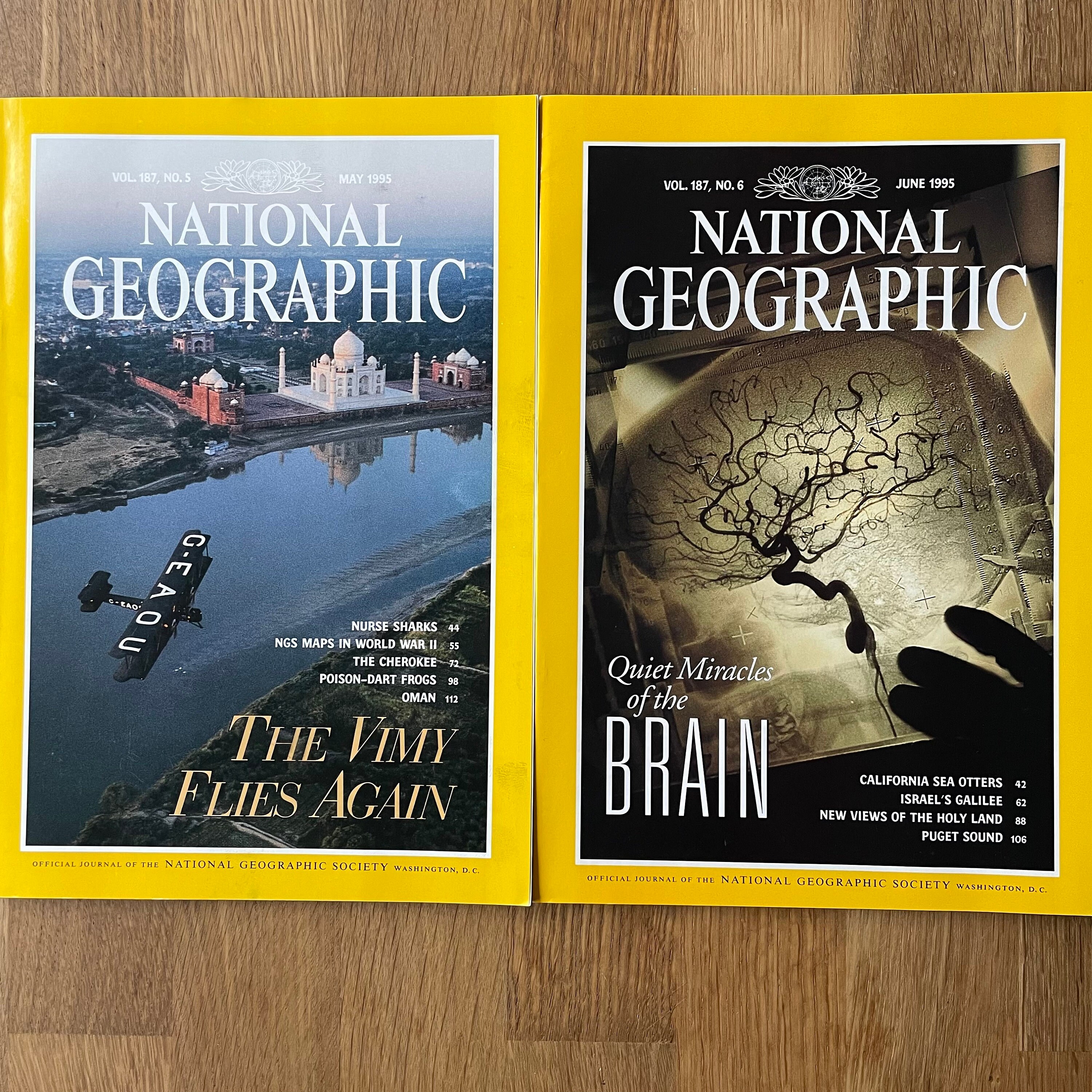 1995 National Geographic, Pick Your Magazine - Etsy