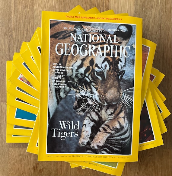 1997 National Geographic, Pick Your Magazine - Etsy