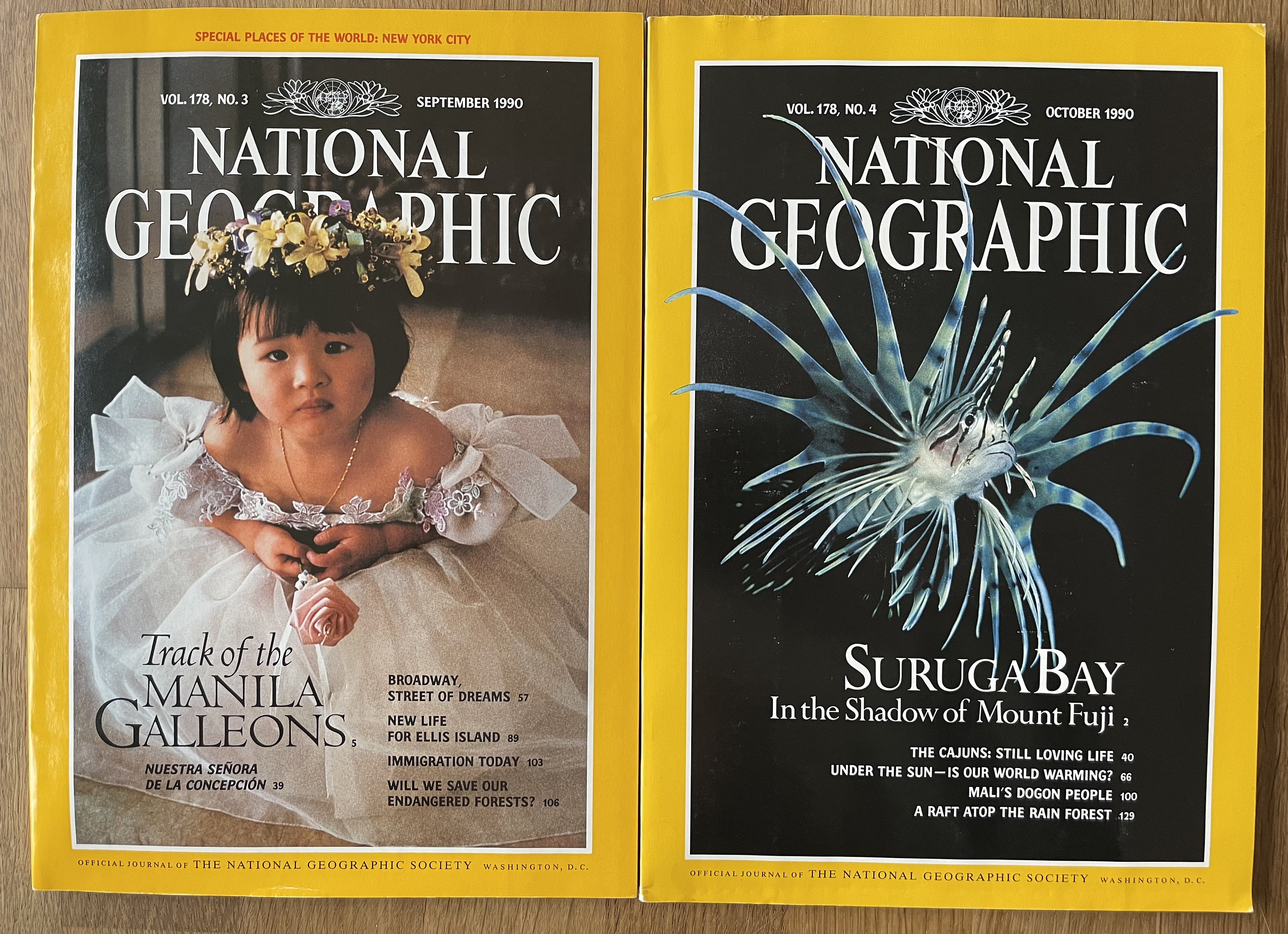 1990 National Geographic, Pick Your Magazine - Etsy
