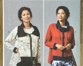 Butterick 6569, Size (4-14), Misses' Jacket, 2018 Uncut sewing pattern