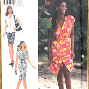 Style 2459 Misses Separates Sewing Pattern Size 6-16 Uncut 1990s Jacket Top Skirt Pants